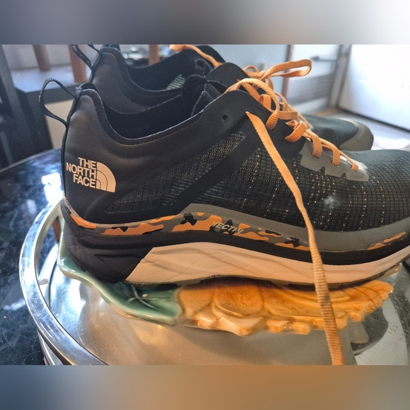 The North Face Men's Black and Orange Athletic Shoes - Picture 1 of 10